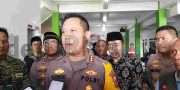 Jum’at Curhat Kapolresta Bandung di Margahayu Pesan pada Warga  Gunakan Hak Pilih  di Pemilu 14 Februari 2024