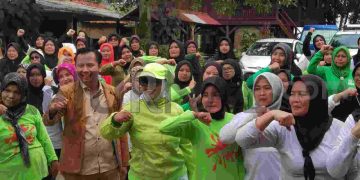 Senam Sehat Sejahtera Bentuk Sinergitas Caleg PKS Bersama Masyarakat