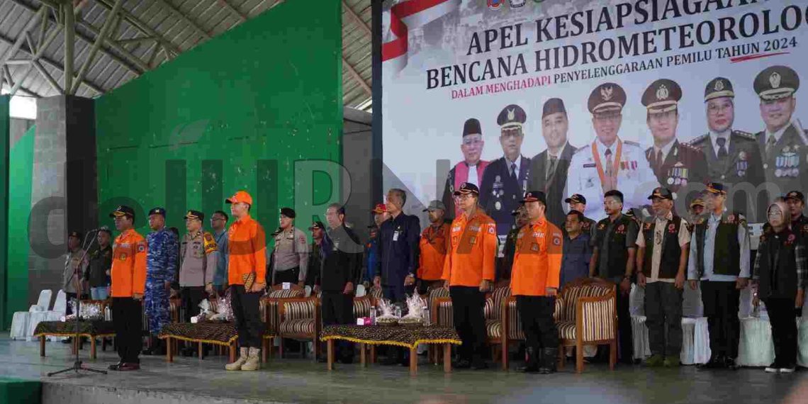 Pemilu 2024 di Puncak Musim Hujan, Pemkab Bandung Gelar Apel Kesiapsiagaan Bencana