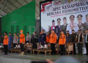 Pemilu 2024 di Puncak Musim Hujan, Pemkab Bandung Gelar Apel Kesiapsiagaan Bencana