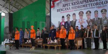 Pemilu 2024 di Puncak Musim Hujan, Pemkab  Bandung Gelar Apel Kesiapsiagaan Bencana