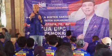 Bimtek Saksi TPS DPC Partai Demokrat di Cidahu Semarak