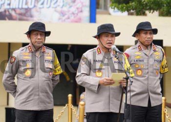 Kunjungan Kerja Kabaharkam Polri Ke Polda Jabar Dalam Rangka Kesiapan Pengamanan Pemilu 2024