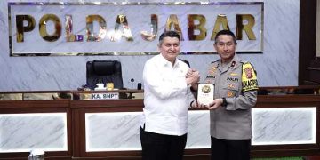 Wakapolda Jabar Terima Kepala BNPT RI Kunjungan Kerja Ke Polda Jabar