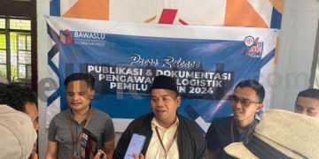Panwaslu Pacet Sigap Kawal Pendistribusian Logistik Pemilu 2024, PPK Lalai Dalam Menerapkan SOP Penyimpanan Logistik