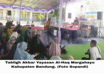 Tabligh Akbar Yayasan Al-Haq Margahayu Ustadz Ucu Najmudin : Beres Shalat Ayah Beres Pula Shalat Anak