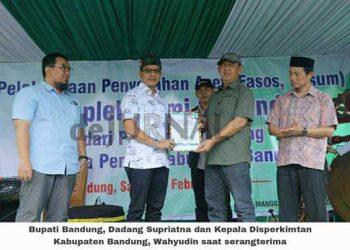 Sudah Bisa Dapat Bantuan Pemda  Fasos dan  Fasum BSI dan Baleendah Permai Diserahterimakan