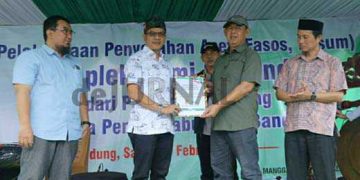 Sudah Bisa Dapat Bantuan Pemda  Fasos dan  Fasum BSI dan Baleendah Permai Diserahterimakan