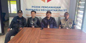 Panwaslu Pacet Lakukan Pengawasan Masa Tenang Pada Pemilu 2024