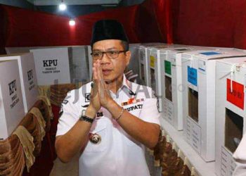 Beras Mahal, Bupati Bandung Pastikan Stok Beras Cadangan Aman