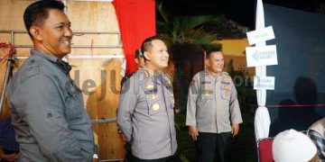 Pasca Pencoblosan Pemilu 2024, Polisi  Monitoring Ke Beberapa TPS di Kabupaten Bandung