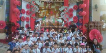 Penguatan Pancasila, Pelajar TK dan SD Kristen Tasikmalaya Kunjungi Kampung Kerukunan Ciamis