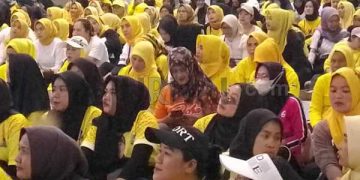 Caleg Golkar H Dadang M Naser Gelar Senam Sehat Sabilulungan