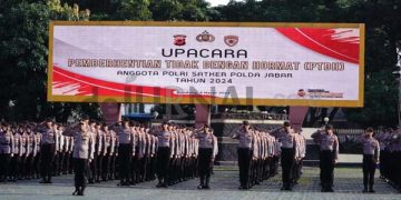 Kapolda Jabar Pimpin Langsung Upacara Pemberhentian Tidak   Dengan  Hormat   (PTDH) Anggota Polri Polda Jabar