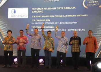 Pemkab Bandung Borong 5 Penghargaan Top BUMD 2024