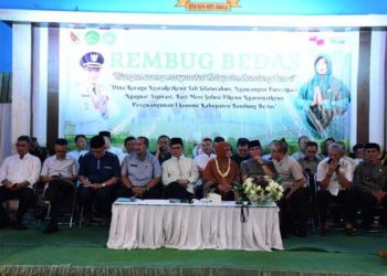 Bupati Bandung dan Jajaran OPD Melaksanakan Kegiatan Rembug Bedas ke-100.