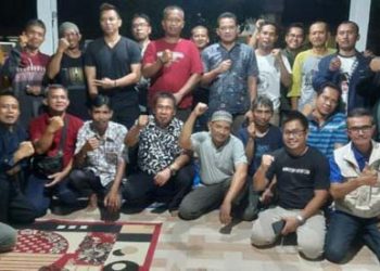 Jalin Kekompakan , Para Ketua RW  Dusun V Perumnas Gelar Buka Puasa Bersama