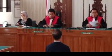 Miming Theniko Terdakwa Lepas Dari Segala Tuntutan Hukum.