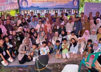 Tepung lawung keluarga besar Muhammad Thayyib bin Tohir ka 31 di Sadu Soreang Kabupaten Bandung.