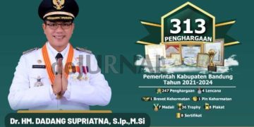 313 Penghargaan Kado Bupati untuk 383 Usia Kabupaten Bandung