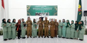 Gabungan Organisasi Wanita (GOW) Kabupaten Bandung gelar halal bihalal.