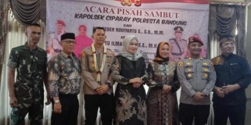 Pisah Sambut Kapolsek Ciparay  Dari AKP Deden Noviyanto S, SH, MM Kepada Iptu Ilmansyah SE. MH.