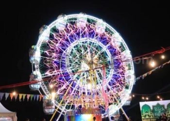 Keberadaan Pasar Malam Berdekatan Dengan Masjid Agung Limbangan Dikritisi Tokoh