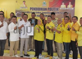 Setelah Dengan Demokrat, Partai Golkar Garut Teken Kesepakan Koalisi Dengan Gerindra