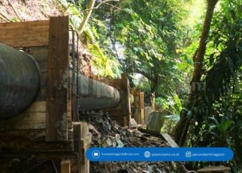 Perumdam Tirta Galuh Ciamis Berikan Kompensasi Kepada Pelanggan Terdampak Perbaikan Pipa Gunung Cupu