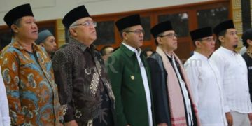 Ini Pesan Bupati Bandung Saat  Pembinaan dan Pelepasan 430 Petugas Kloter, Karu dan Karom Jamaah Haji