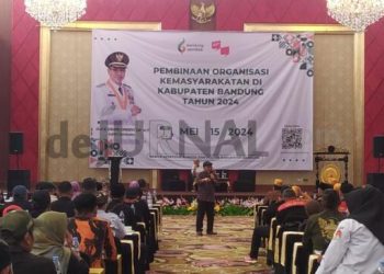 Diinisiasi Kesbangpol Kabupaten Bandung, Ratusan Peserta Ikuti Pembinaan Ormas