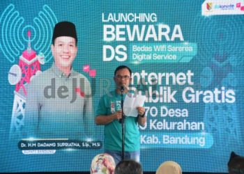 Bupati Bandung Luncurkan Bewara DS, Layanan Internet Publik Gratis se-Kabupaten Bandung