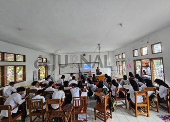 PLN ULP Singaparna Gelar Edukasi Manfaat dan Bahaya Listrik di SMAN 1 Singaparna