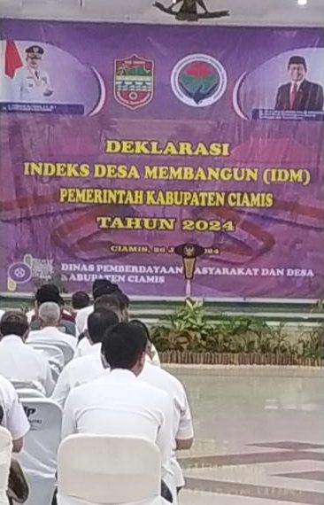 DPMD Gelar Deklarasi Indeks Desa Membangun Kabupaten Ciamis 2024