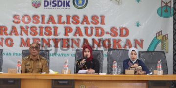Dinas Pendidikan Kabupaten Ciamis Gelar Penguatan Transisi PAUD ke SD yang Menyenangkan