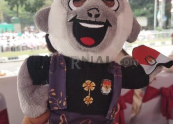 KPU Kabupaten  Bandung  Luncurkan Maskot Pilkada Surili Baja dan Baji