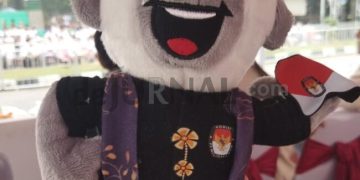 KPU Kabupaten  Bandung  Luncurkan Maskot Pilkada Surili Baja dan Baji
