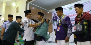 Bupati Bandung Lepas Rombongan Calon Jemaah Haji Asal Kabupaten Bandung Kloter 26 KJT