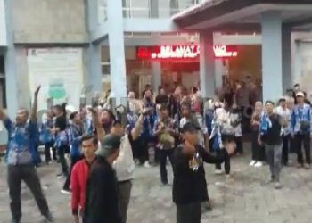 Ribuan Guru Honorer Garut Unjuk Rasa Perjuangkan Nasib, Ketua Fagar : Masih Ada yang Digaji Rp 150 Ribu Per Bulan