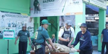 BAZNAS Kabupaten Bandung Adakan Kurban Berkah dari BAZNAS RI dan Kaum Muslimin
