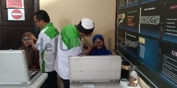 Gapopin, Iropin Dimotori Medika Optikal Ikut Andil Dalam Baksos Peringatan Hari Bhayangkara Ke-78 Polres Garut