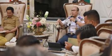 Pengelolaan Penerimaan Retribusi Parkir Dapat  Perhatian PJ. Bupati Purwakarta