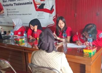 DPC PDIP Garut Gelar Donor Darah, Yudha Puja Turnawan : Sumbangan Setetes Darah Bisa Selamatkan Saudara Kita