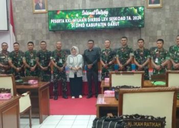 Pimpinan DPRD Garut Terima Kunjungan Para Perwira TNI-Polri, Ini Agendanya