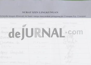 Kades Kadununggal Berang, “Surat Ijin Lingkungan” Bukan Kewenangan Pemdes Diminta Balik