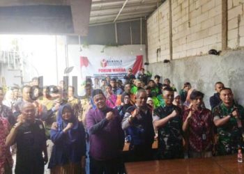 Puluhan Ojek Online Ikuti Sosialisasi Pengawasan Partisipatif  Pilkada 2024, Digelar Panwaslu Kecamatan Margahayu