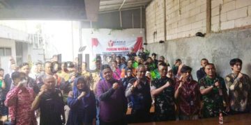 Puluhan Ojek Online Ikuti Sosialisasi Pengawasan Partisipatif  Pilkada 2024, Digelar Panwaslu Kecamatan Margahayu