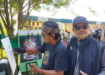 Komunitas Perupa Gradasi Kabupaten Bandung Ambil Bagian dalam GPTPN IX 2024