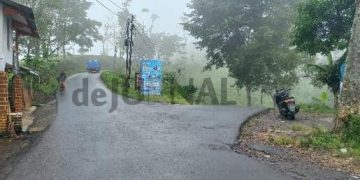 Sempat Dijanjikan Bupati Garut, Warga Singajaya Berharap Peningkatan Jalan Poros Desa Tembus Kabupaten Tasikmalaya