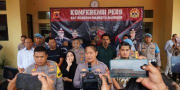 Gercep! Kurang Dari 1×24 Jam, Pelaku Pembunuhan di Pacet Diamankan Polresta Bandung
